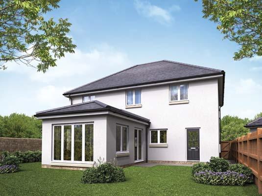 Housebuilder of the Year The Kennedy GR Use of space (GARDEN OPTION) GARDEN UTILITY FAMILY/BREAKFAST AREA DINING Ground Floor BED 3 BED 5 BED 4 Garden Room 3.28m x 4.83m (10 9 x 15 10 ) Kitchen (max.