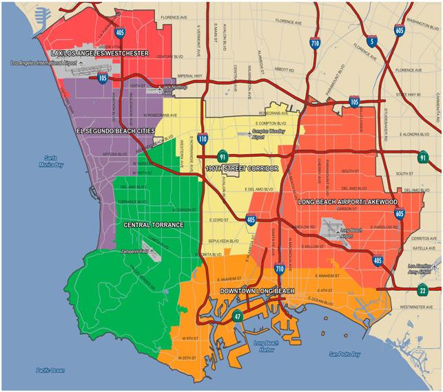 MARKET REPORT OFFICE SOUTH BAY LOS ANGELES DEMOGRAPHICS >> POPULATION: 10,063,995 (2014 Estimate) 10,423,669 (2019 Projection) 3.