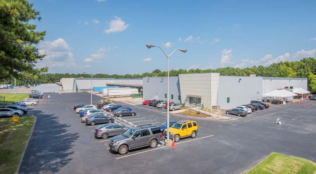 MARKET OVERVIEW EXCELLENT MARKET FUNDAMENTALS The Raleigh-Durham industrial market has set a record occupancy rate of 98% while posting nearly 1.