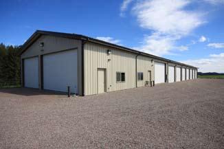 x 20 power roll up doors 2, 48 x 48 storage units with