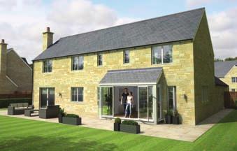 EACH CONTEMPORARY PROPERTY HAS BEEN DESIGNED TO OFFER EXCELLENT SPACE AND LIGHT ENJOYING STYLISH GARDEN ROOMS,