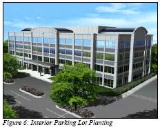 (a) A minimum of one (1) shade tree and two (2) shrubs shall be planted within each parking lot for every seven (7) spaces provided, or ten (10) trees per acre of parking, whichever is greater as