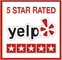 Five Star Service We are rated as a Five Star Service Provider with both Yelp and Zillow!