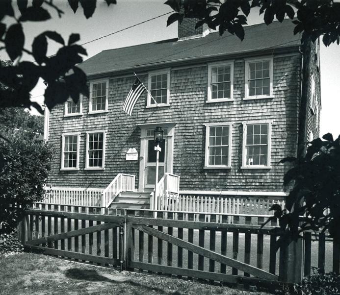 The 1800 House at 4 Mill Street in the 1970s JOHN