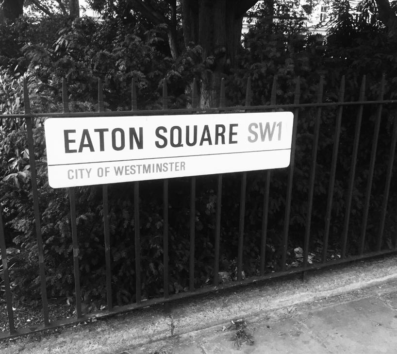 THE LOCATION Eaton Square is one of London s most desirable address, it takes its name from Eaton Hall in Cheshire, the principal home of the Duke of Westminster.