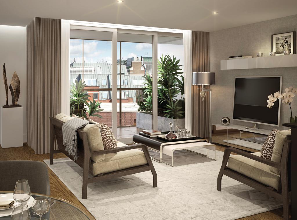 FACILITIES Residents at Westminster Quarter can take advantage of: 24 hour concierge Landscaped courtyard & communal gardens Landscaped communal roof terrace with views of Parliament Ground floor