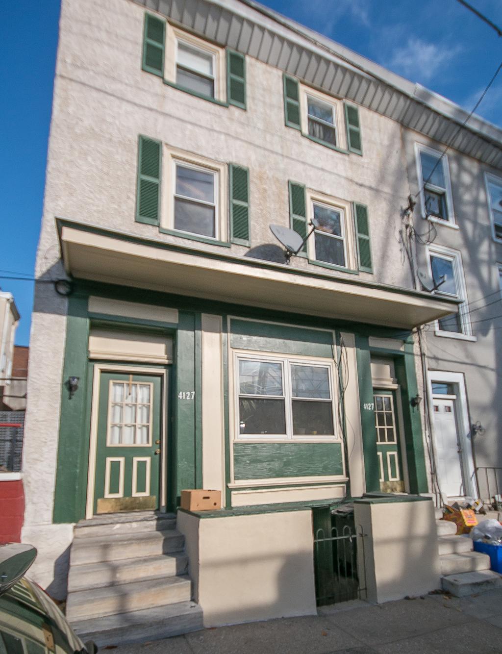 MULTI-FAMILY MANAYUNK PROPERTY FOR SALE 4127 CRESSON ST.