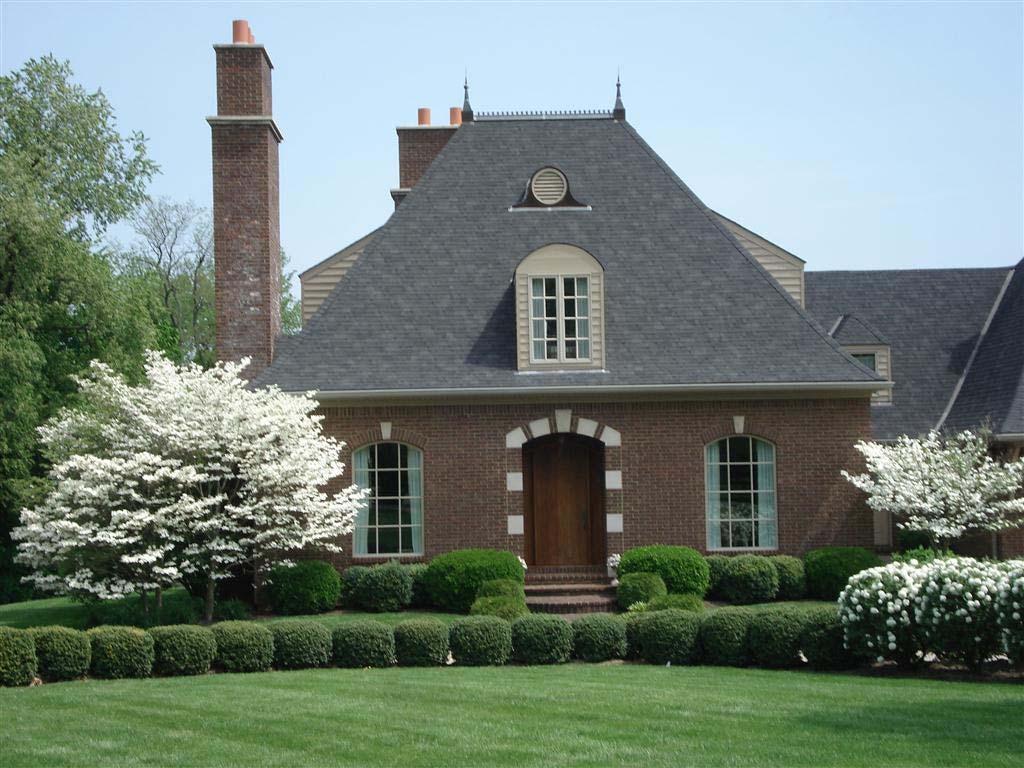 Exquisite 6,300 square foot French Country home located on desirable Old Frankfort Pike and Midway Road in the heart of Thoroughbred country. Situated on 1.