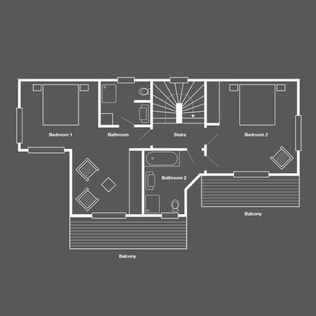 Floor plan Ground Floor 1st Floor 2nd Floor LUXURY SERVICED CHALET Chalet Ibron is one of our exclusive 5 star fully catered properties.