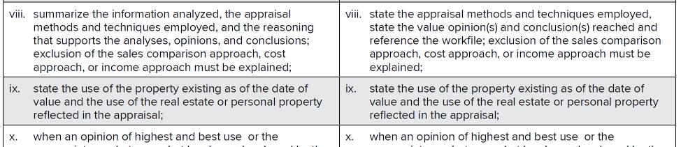 SR 2-2(a) (vii) When any portion of the work involves significant real property appraisal assistance, the appraiser must summarize the extent of that assistance.