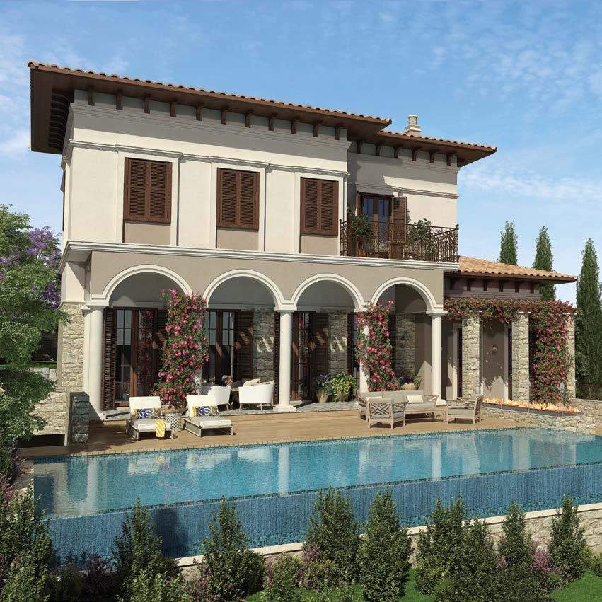 THE CONCEPT Located in Agios Tychonas, one of the most exclusive areas in Limassol, Villa Alma is a beautiful Tuscan/Mediterranean-style villa with all the modern necessities and luxuries, including
