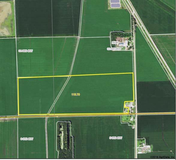 REAL ESTATE TAX Tract One: Annual Tax - $2,518.00 Drainage - $345.15, Taxable Acres 113.