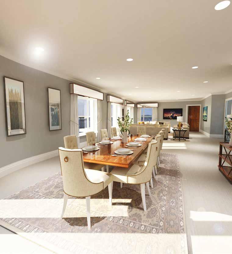 36 Kensington Place The Penthouse Apartment Minutes away from the Island s bustling town centre yet set in a commanding, peaceful location, the Penthouse Apartment at Kensington Place provides