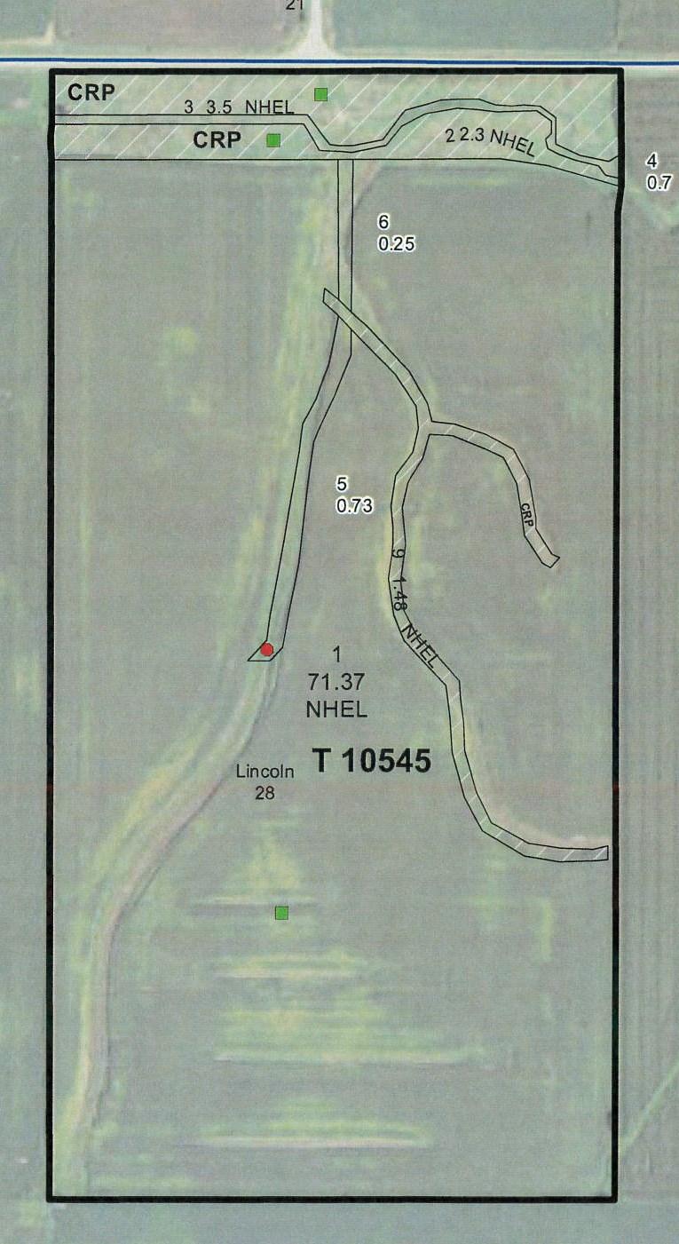 Tract 3 Located on 140th St. 80 ac m/l 71.37 ac FSA Tillable 7.28 ac CRP 83.