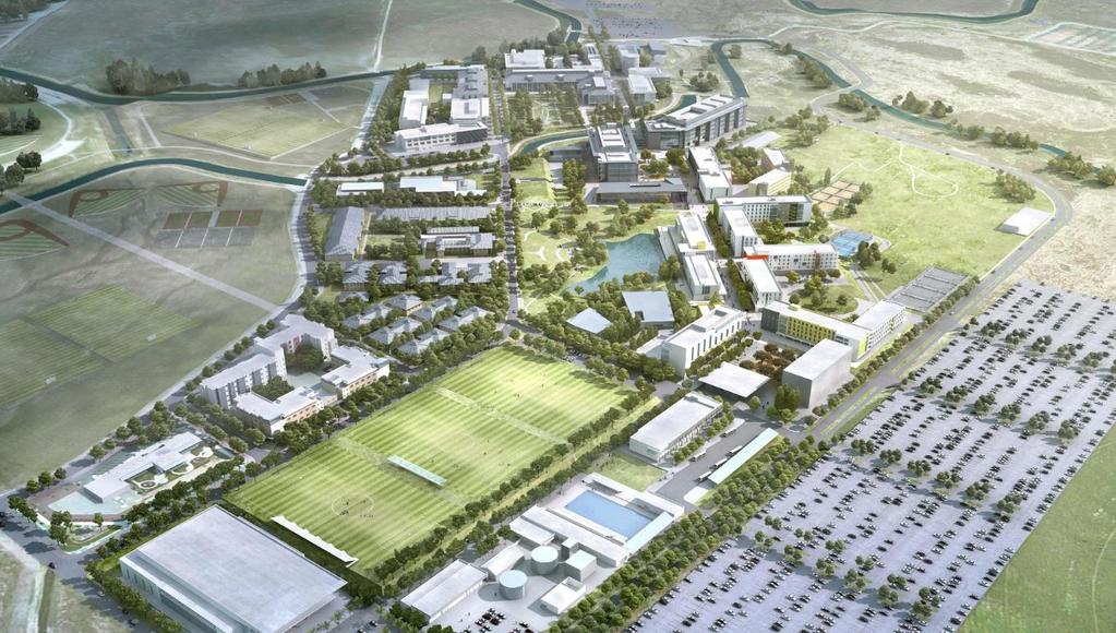 Merced Growth Expanded : UC Merced MERCED 2020 Project : Overview / Fast Facts $1.3 B Budget 1.