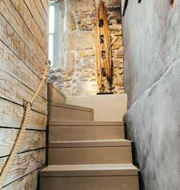 From exposed stone walls, to sliding wooden doors, every property carries a glimpse of the