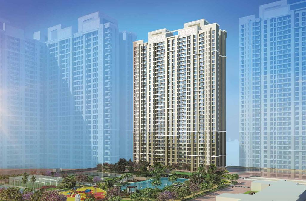 DOSTI WEST COUNTY DOSTI CEDAR (PHASE-) Dosti Cedar at a Glance Located at Balkum in the heart of Thane BHK (Prima & Ultima) and BHK (Prima & Ultima) configuration wings of residential floors Dosti
