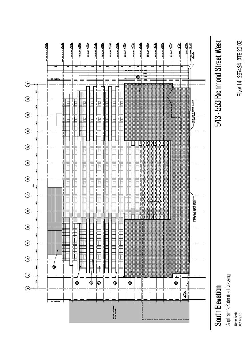 Attachment 3: South Elevation Staff report for