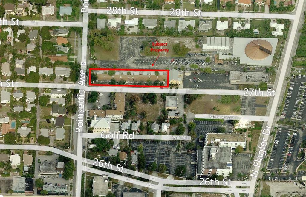 CITY OF WEST PALM BEACH ZONING BOARD OF APPEALS Meeting Date: November 2, 2017 Zoning Board of Appeals Case No. 3356 Dr. Alice Moore Apartments Variances Location Aerial I.