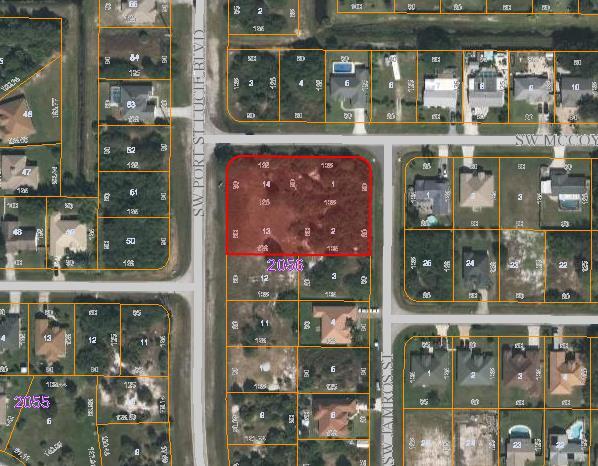 Property Details Location: Price: $399,000 Excellent development site!! 0.98 AC corner lot is permit ready and approved for a 8,000 SF plaza. Located on the corner of SW Port St. Lucie Blvd.