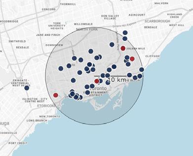 Toronto Montreal acquired properties like-for-like properties Toronto Montreal Property portfolio Fair value, EUR million 757 458 Proportion of property fair value, percent 7 4
