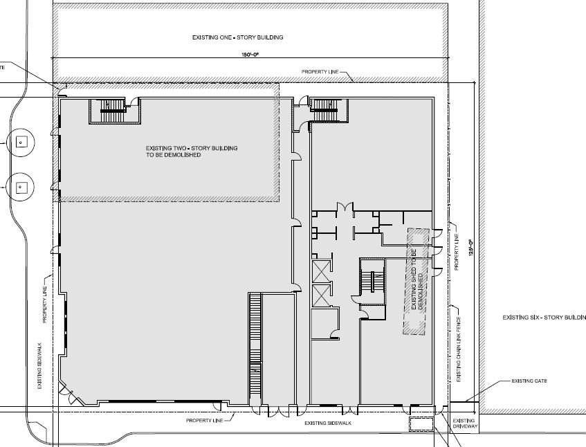 July 12, 2018 Page 3 of 13 Figure 2: Site Plan Telegraph Avenue Haste Street rth Table 1: Land Use Information Location Existing Uses Zoning General Plan Designation Subject Property 2-story