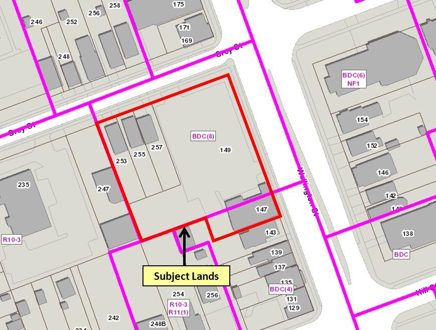 Urban Design Brief 147-149 Wellington Street + 253-257 Grey Street London ON April 2018 Figure 6 City of London Zoning By-law includes 31 visitor parking spaces and 5 accessible parking spaces.