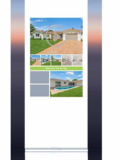 DELUXE EMAIL BROCHURE 7275 N Scottsdale Road #1011 Your home is featured in a stylish, sophisticated, Multimedia E-Brochure to be sent to key Brokers, Buyers and Investors.