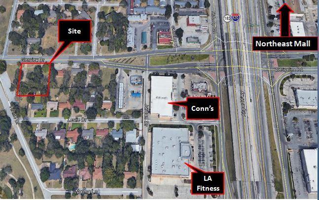 SALE PRICE: LOT SIZE: ZONING: $139,390 ($5 Sq Ft) 0.64 Acres Retail PROPERTY OVERVIEW This.64 acre lot is currently zoned retail with great exposure to the Hwy 183/820 interchange.