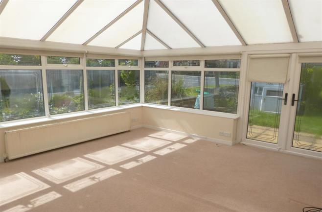 CONSERVATORY upvc double glazed conservatory with access to the front, rear and
