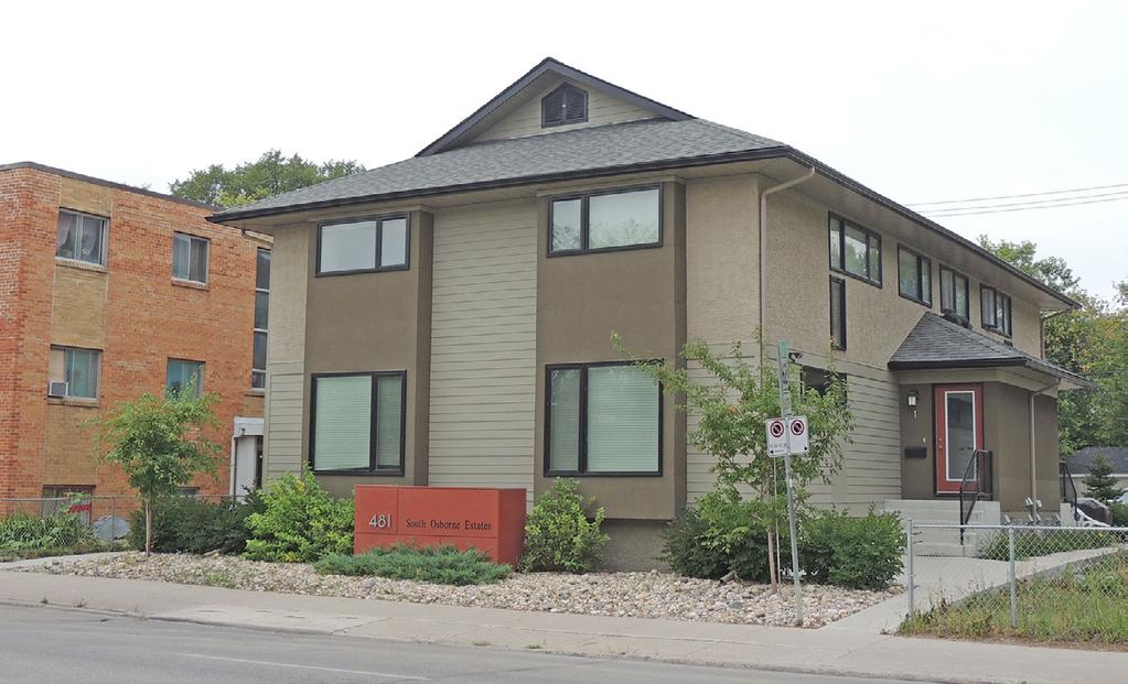 FOR SALE Investment Properties // Winnipeg This month s featured property is 481 Osborne Street