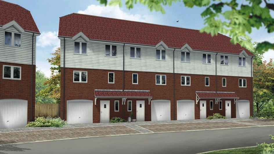 The Tulip Three bedroom terrace /end of terrace house Plots 17-24 Plots 17, 19, 21 & 23 as shown below Plots 18, 20, 20 & 24 are handed Store Ground First Second 5288mm x 3249mm 17 4 x 10 8