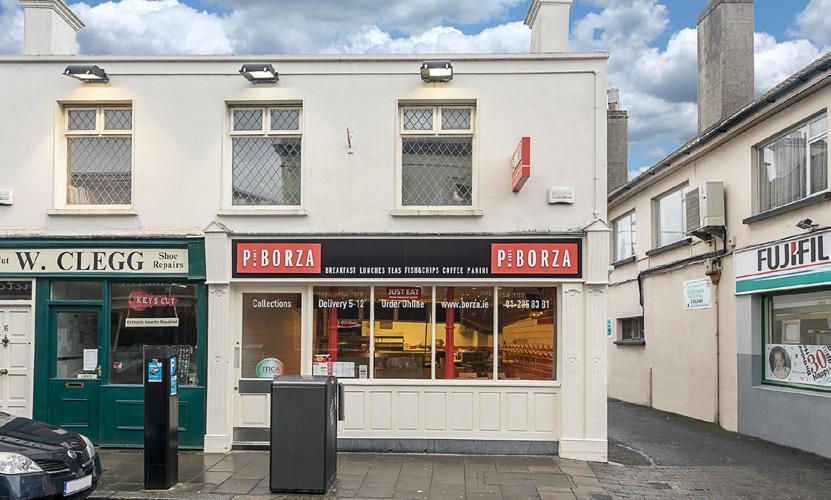 Lot 1 16/16A Castle Street, Dalkey Description The property is a standalone two storey building of masonry construction incorporating a ground floor retail unit currently trading as a fast food