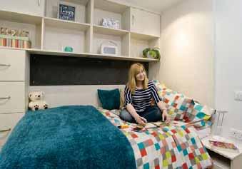 The standard ensuite rooms can offer everything a student needs with access to the other