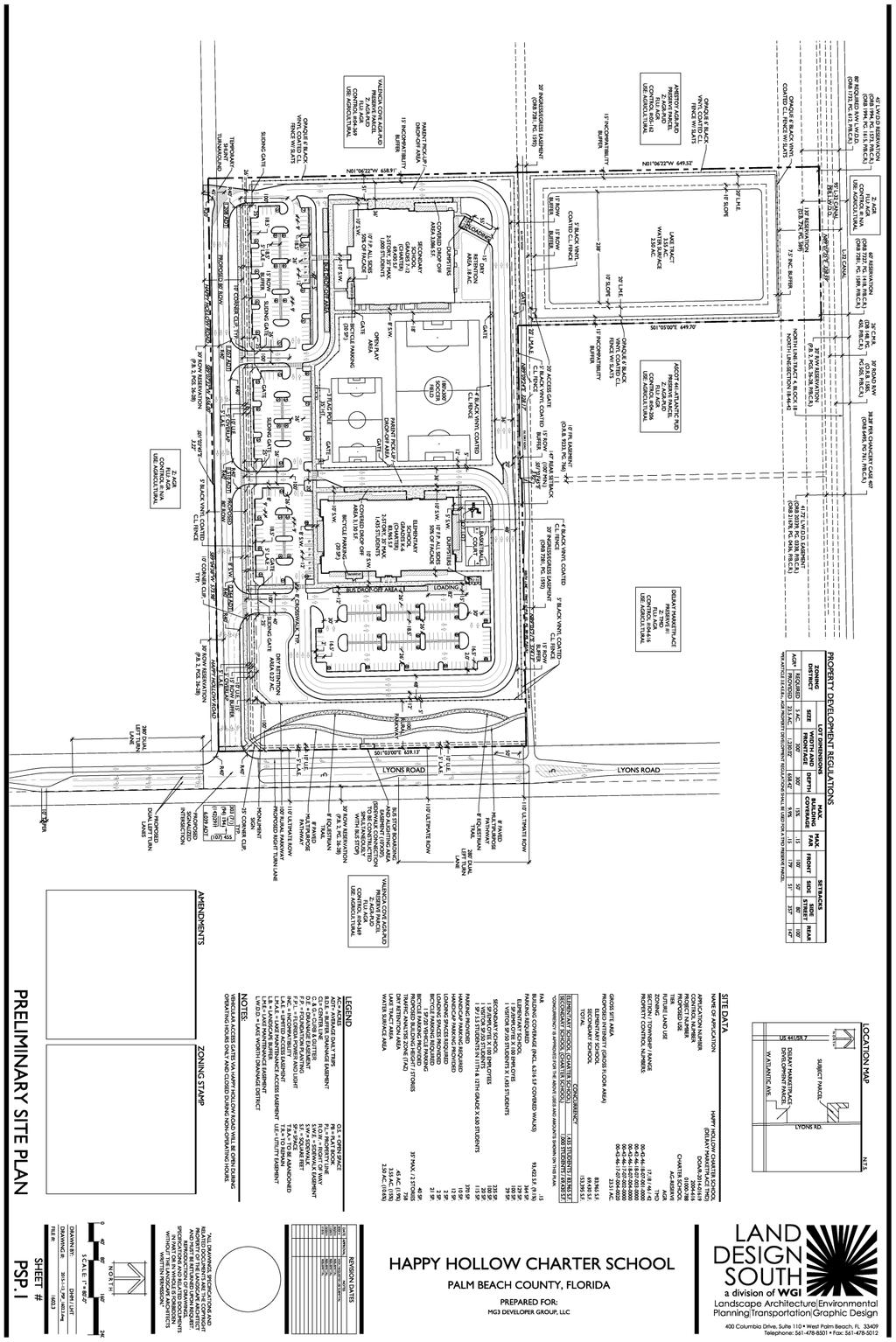 Figure 5 Preliminary Site Plan dated