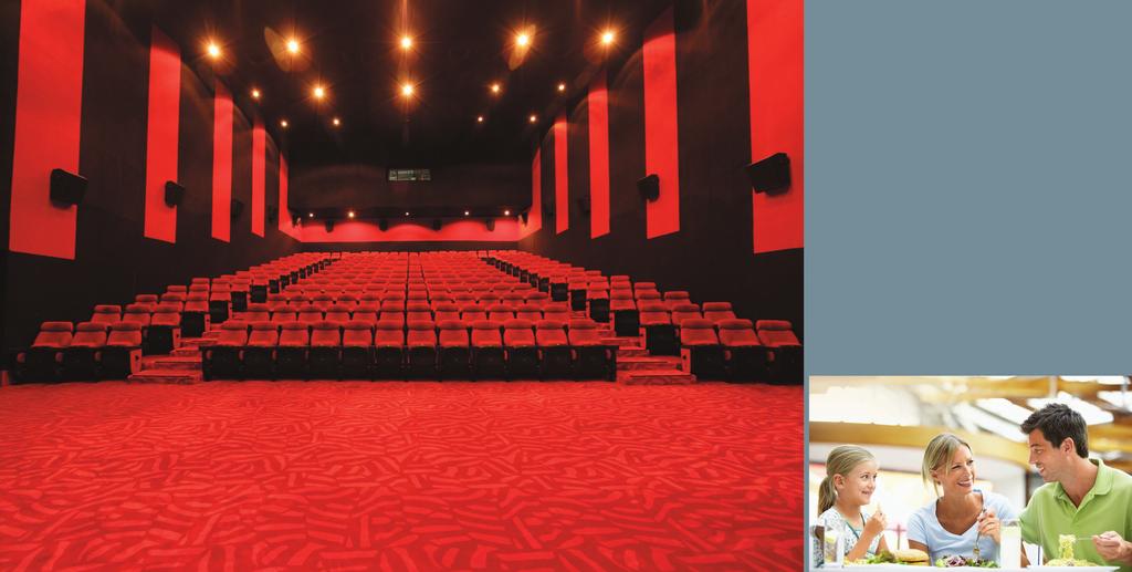 Exclusive 2-screen multiplex Adding Smiles to Quality Family Time Multiplex with 464 seats in 2
