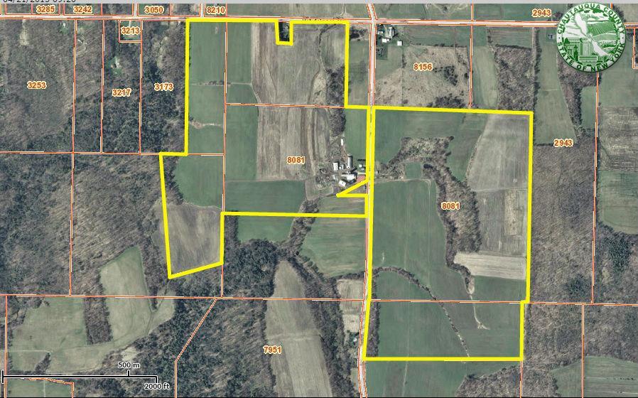 Friday, May 15th, at 10:00AM 8081 Hall Road, Cassadaga, New York REAL ESTATE BID PACKET RE: Approximately 297.7 acres to be offered in multiple parcels.