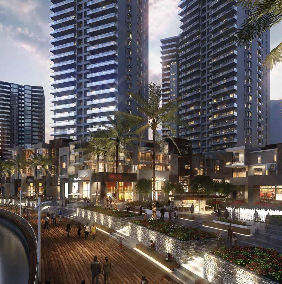 THE MARINA DISTRICT The exclusive Marina District is one of ten expertly constructed, residential and business areas within this visionary new city.