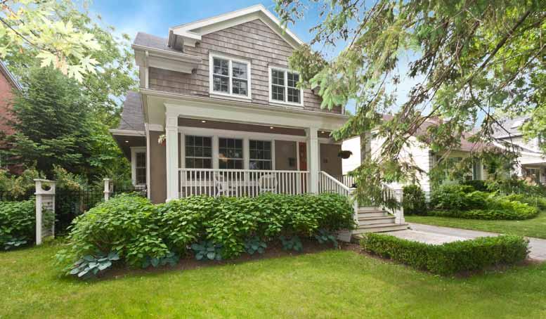 338 Pine Avenue, Oakville This classic Arts and Crafts style home has been extensively renovated in 2003 with top of the line finishes including cherry hardwood
