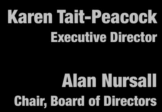 Karen Tait-Peacock Executive Director
