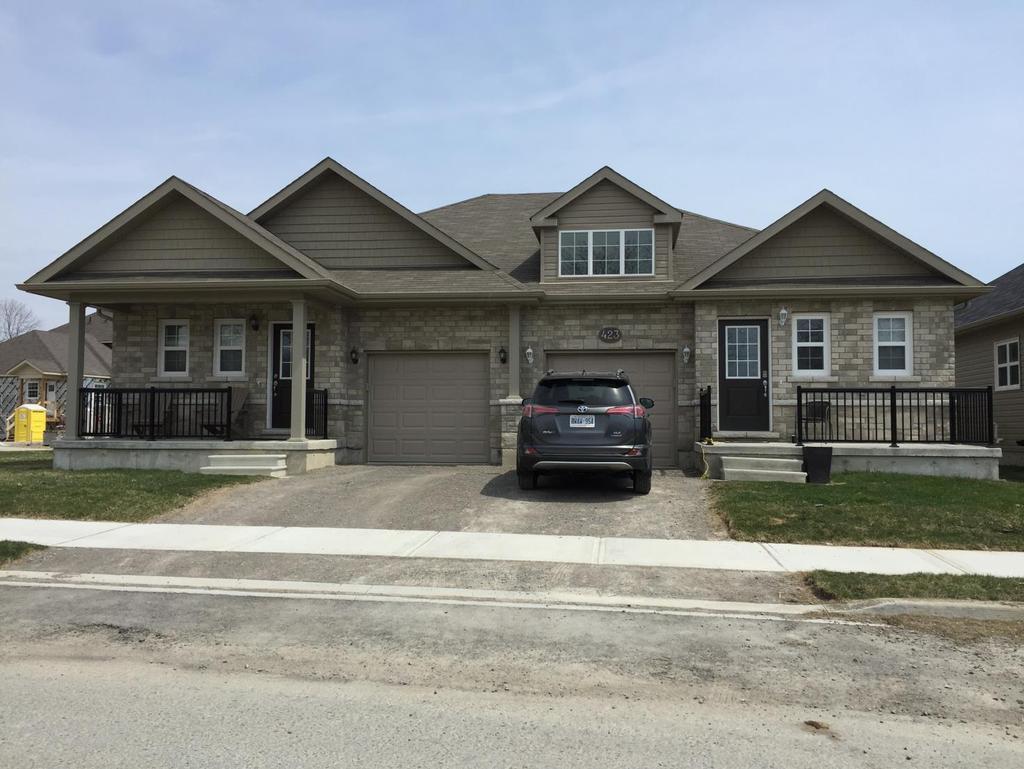 Lot 49, East Village Cobourg, as constructed.