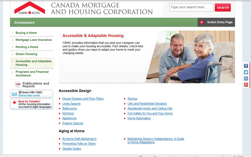 CANADA MORTGAGE AND