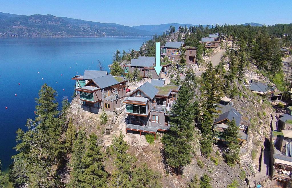Okanagan Lake Waterfront. Ideally located within the famous Outback Community. Situated on a quiet bay with Hawaiian like sandy beach.