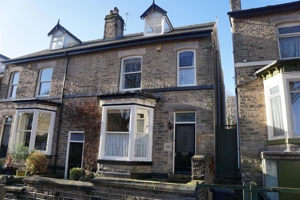 Western Road, Crookes, Sheffield, S10 1LE FIVE BEDROOMS TWO BATHROOMS STONE BUILT SEMI DETACHED HOUSE VICTORIAN &