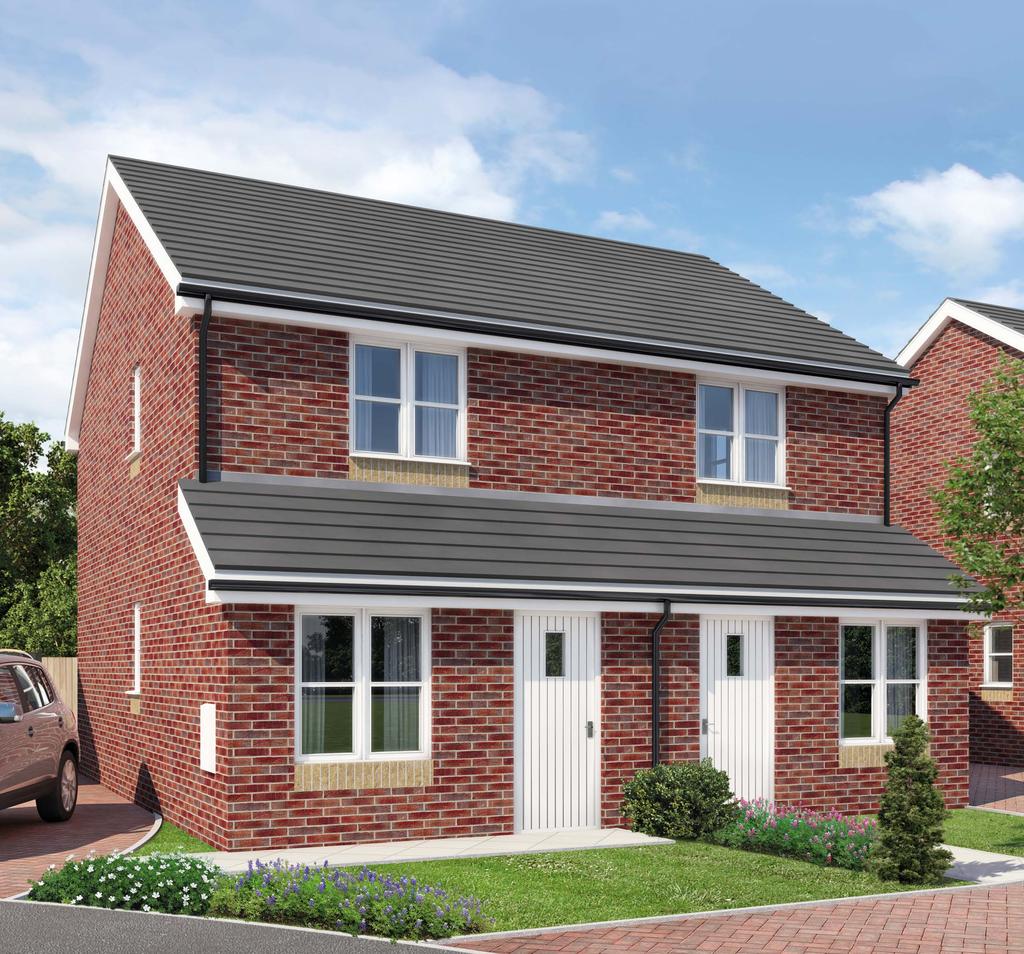 GOLDCREST 2 BEDROOM HOME The Goldcrest is perfect for first-time buyers and young families, offering a contemporary and stylish two bedroom house (674 sq. ft).