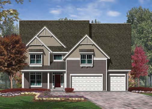 Bedford design # 4154/4508 elevations and features elevation a (standard) shown w/ 5 bedroom configuration (optional) elevation b shown w/ 5 bedroom configuration