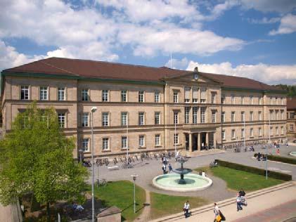 Alps. The Eberhard Karls Universität Tübingen is one of Europe s oldest universities. Its history began in 1477, when Count Eberhard the Bearded of Württemberg founded the University.