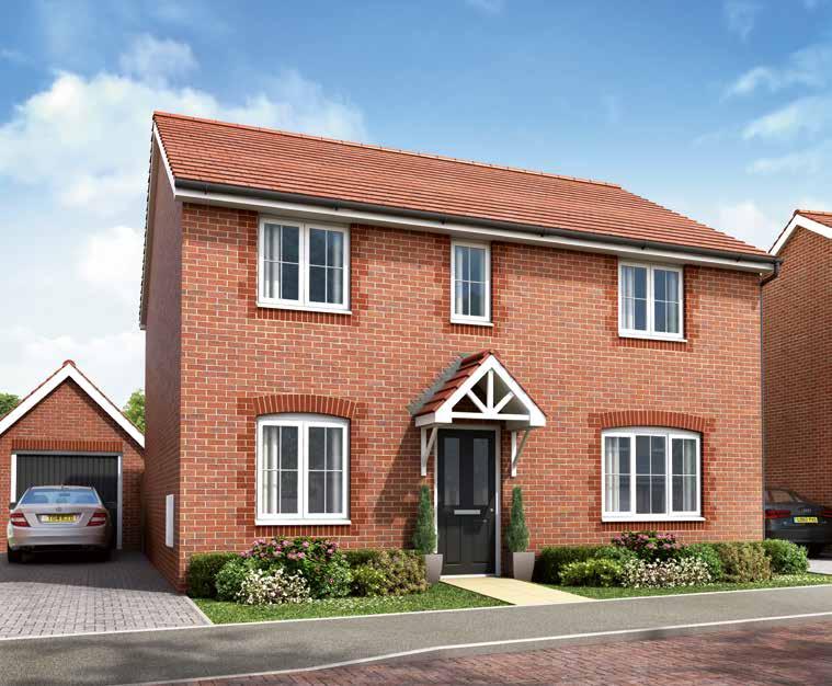 HAWTHORNE MEADOW The Shelford 4 bedroom home A carefully considered layout and stylish design make The Shelford ideal for family life.