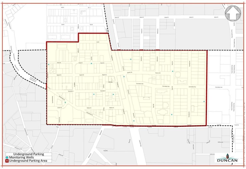 Below-grade Parking Area Map - 50%