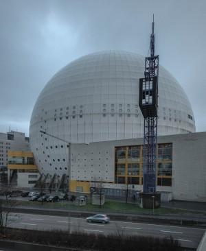 Globe Arena Globentorget 2 121 27 Stockholm The Ericsson Globe is the national indoor arena of, located in the Johanneshov district of Stockholm The Ericsson Globe is currently the largest